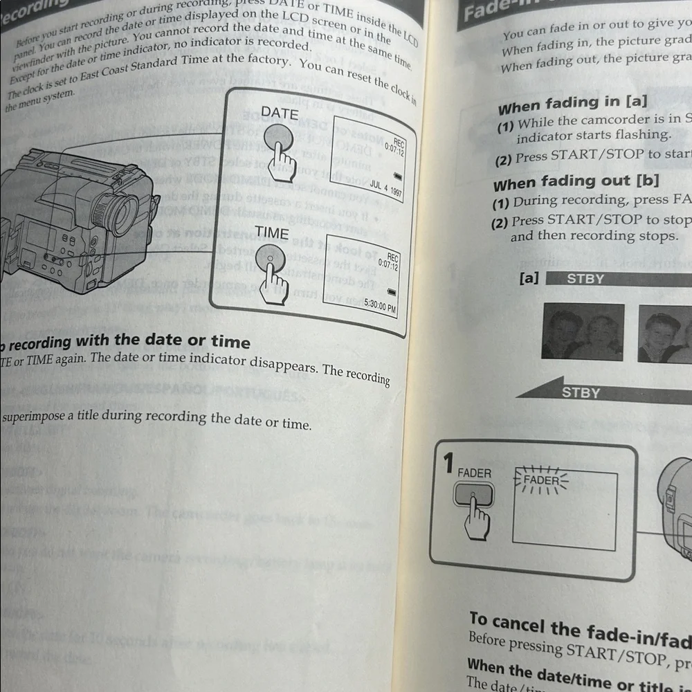 Sony Handycam Camcorder Video Camera Recorder Instruction Manuals